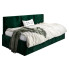 Zielone łóżko z wysokim oparciem Sorento 4X - 3 rozmiary