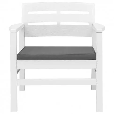 Szczegółowe zdjęcie nr 7 produktu Zestaw mebli ogrodowych Basak - biały