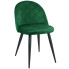 Krzesło Eferos 3X kolor butelkowa zieleń