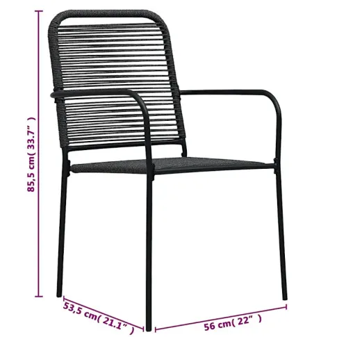 Wymiary krzesła Venice