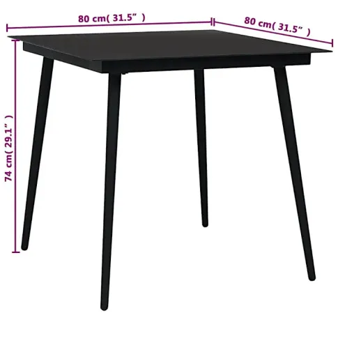 Wymiary stołu Venice