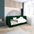 Zielone łóżko z oparciem Sorento 5X