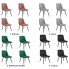 Kolory kompletu 4 krzeseł Soniro 4X