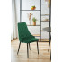 Wizualizacja krzesła Sageri 3X kolor butelkowa zieleń