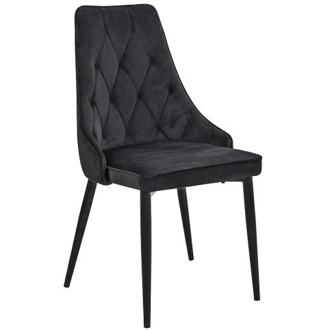 Czarne krzesło Sageri 3X