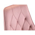 Welurowe krzesło Sageri 3X kolor różowy