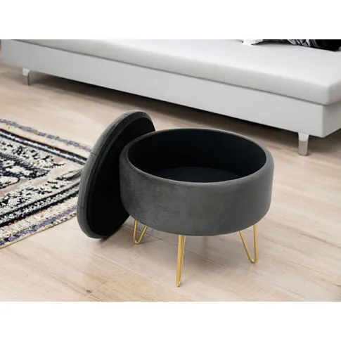 Prezentacja grafitowej pufy Wotiro