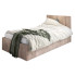beżowe łóżko z zagłówkiem Casini 3X