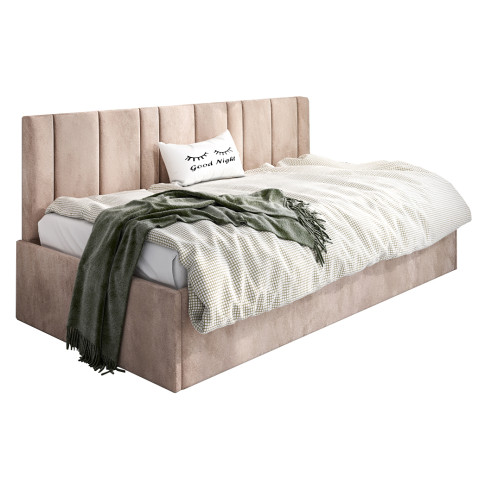 Beżowe łóżko sofa Casini 4X