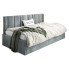 Szare tapicerowane łóżko młodzieżowe Casini 4X - 3 rozmiary