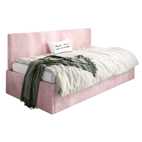 Różowe łóżko sofa Somma 4X