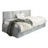 Popielate łóżko sofa z oparciem Somma 4X - 3 rozmiary