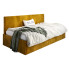 Musztardowe łóżko sofa Somma 4X