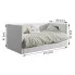 wymiary łóżka 100x200 Somma 5X