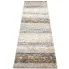 Zdjęcie produktu Szaro-żółty nowoczesny chodnik shaggy - Gleiston 120x100 cm.