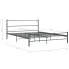 Wymiary szarego łóżka metalowego Epix 140