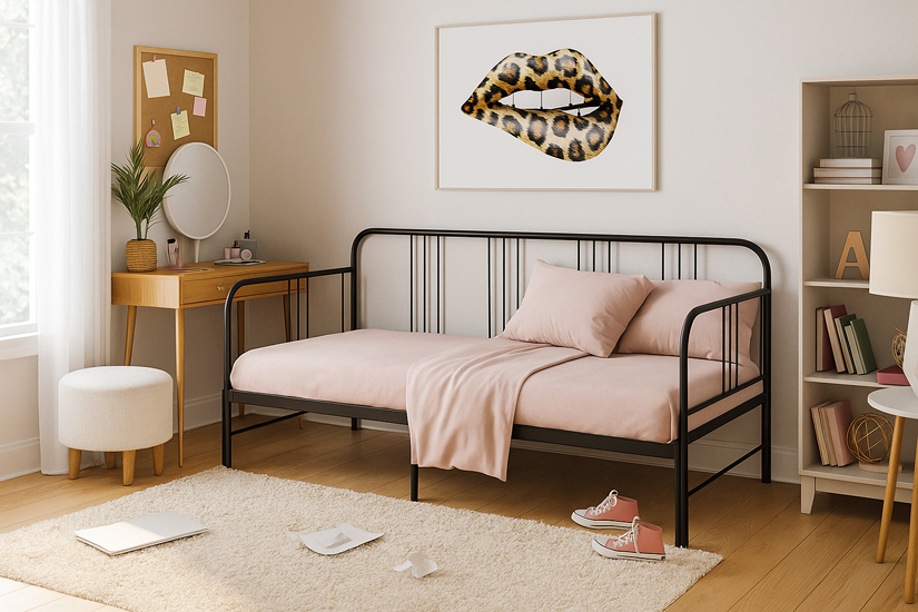 wizualizacja łózka do sypialni