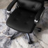 Czarny ekskluzywny fotel obrotowy Biso 3X