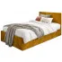 Musztardowe łóżko welwetowe Golones 6X - 4 rozmiary