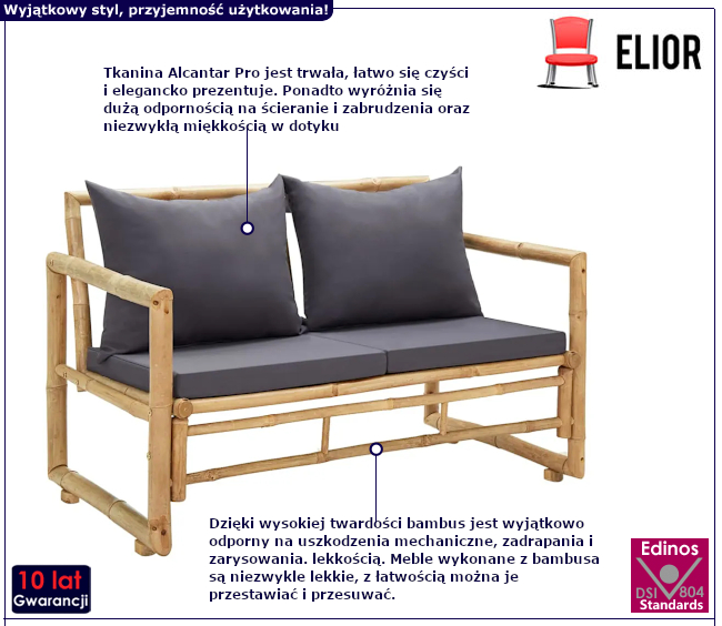 Ławka ogrodowa Kiddy