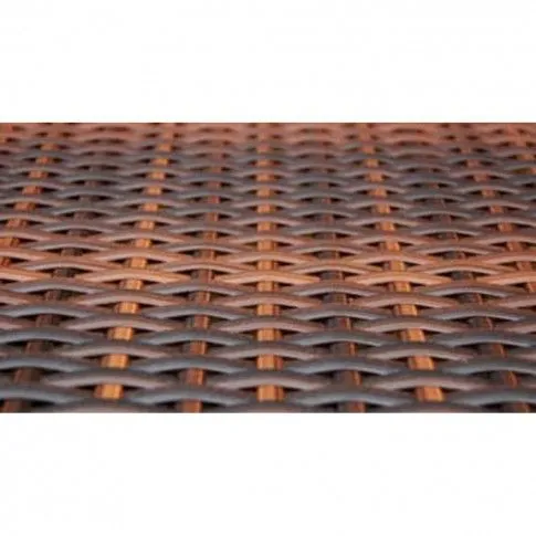 Fotografia Zestaw ogrodowy z techno rattanu, brązowy z kategorii Stoły, krzesła, ławki