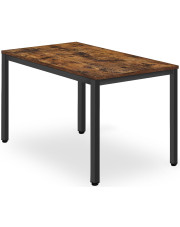 Prostokątny stół w stylu loft 120x60 na metalowych nogach - Ativ w sklepie Edinos.pl
