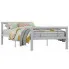 Szare metalowe łózko jednoosobowe 100x200 cm   Sintra.jpeg