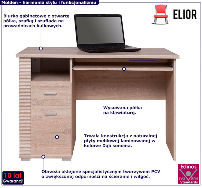 Biurko komputerowe Arezzo 3X