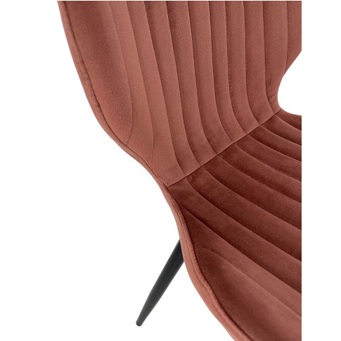 Nowoczesne krzesło z kompletu Oferion 4X różowy
