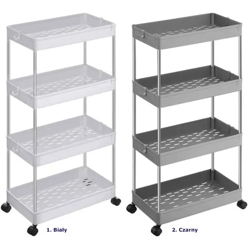 Kolory regału na kółkach Ivin 4X