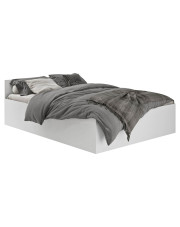 Białe łóżko z podnoszonym stelażem 180x200 - Tamlin 4X w sklepie Edinos.pl