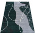 Prostokątny geometryczny dywan w nowoczesnym stylu - Fleksi 5X