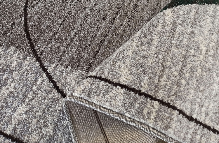prostokątny  dywan w nieregularne kształty stylu Fleksi 6X 