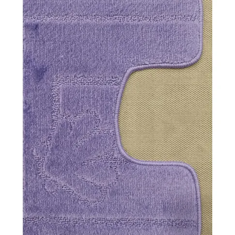 Komplet dywaników do łazienki w kolorze fioletu Holidan