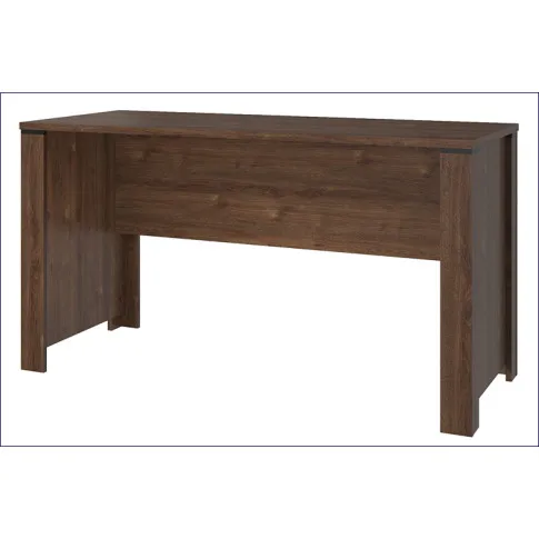 biurko w kolorze dąb brązowy Kenya 3X