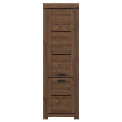 regał zamykany dąb brązowy Kenya 8X