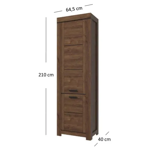 wymiary zamykanego regału Kenya 8X