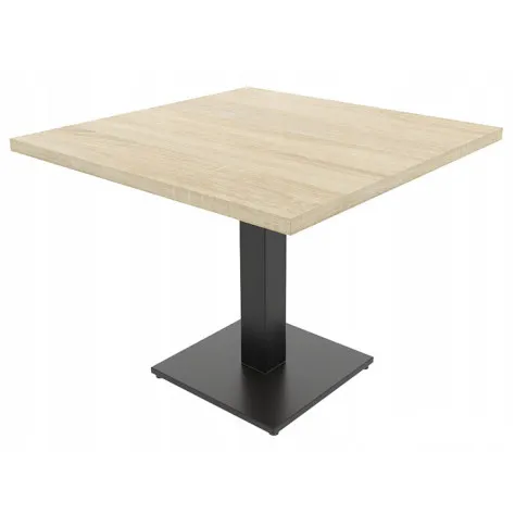 Kwadratowy stół na jednej nodze Oryx