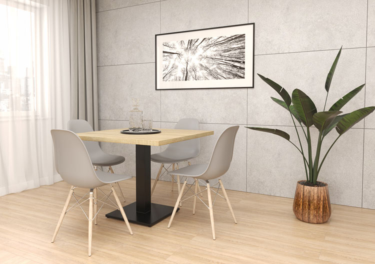 Komplet do małej kuchni stół i cztery krzesła Oxofi