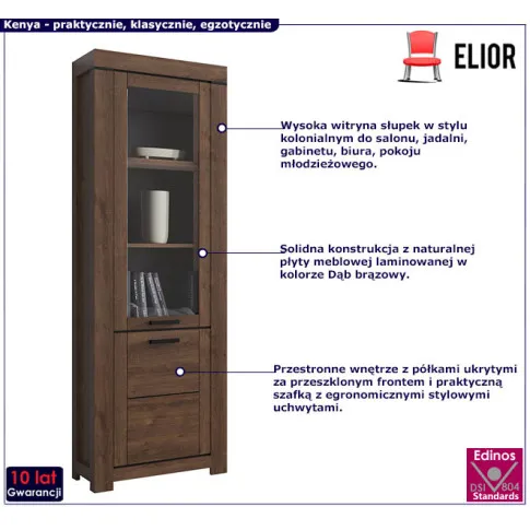 Witryna do salonu Kenya 14X