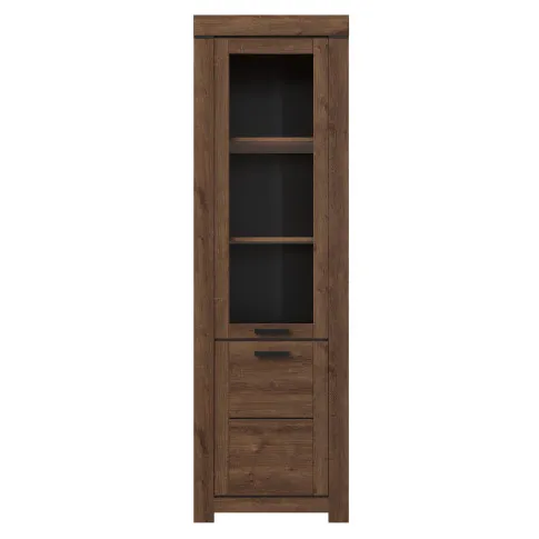 witryna słupek z półkami i szafką Kenya 14X