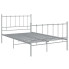 Szare metalowe łóżko industrialne120x200 cm - Cesaro