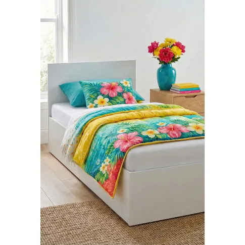 sypialnia bialym lozkiem 90x200 Wagy 3X