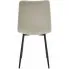 Tapicerowane bezowe krzesło do jadalni Saba 4X