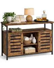 Komoda w stylu loft rustykalny brąz - Legans w sklepie Edinos.pl