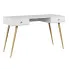 Białe biurko w skandynawskim stylu - Tida 13X