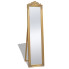 Złote stojące lustro w stylu glamour - Prozer