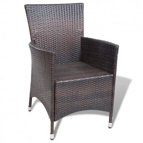 Szczegółowe zdjęcie nr 4 produktu Zestaw mebli ogrodowych Tamis - brązowy