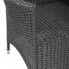 Szczegółowe zdjęcie nr 7 produktu Zestaw mebli ogrodowych Tamis - czarny