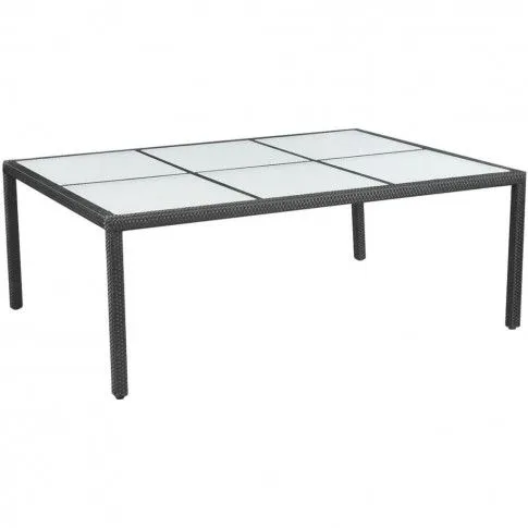 Zdjęcie zestaw mebli ogrodowych Tamis czarny | Edinos.pl